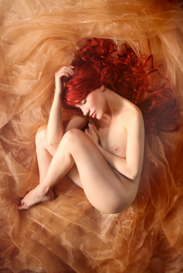 Sleeping Beauty Artistic Nude Photo by Model Tatie