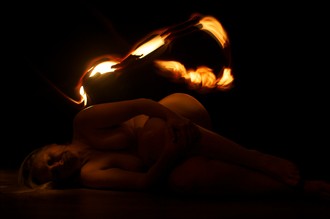 Sleeping Dragon Artistic Nude Photo by Model BeatnikDiva