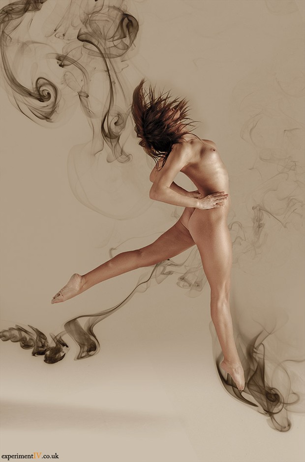 Smoke Dancer 1 Artistic Nude Photo by Photographer Terry King