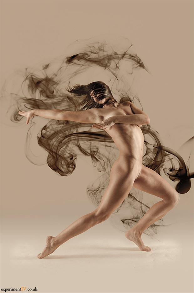 Smoke Dancer 4 Artistic Nude Photo by Photographer Terry King
