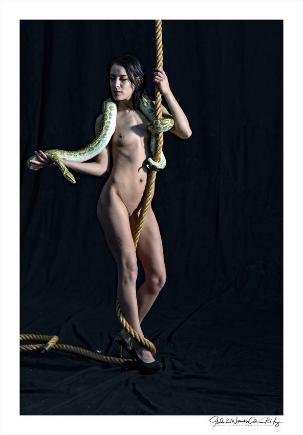 Snake Whisperer Artistic Nude Photo by Photographer Studio21networks