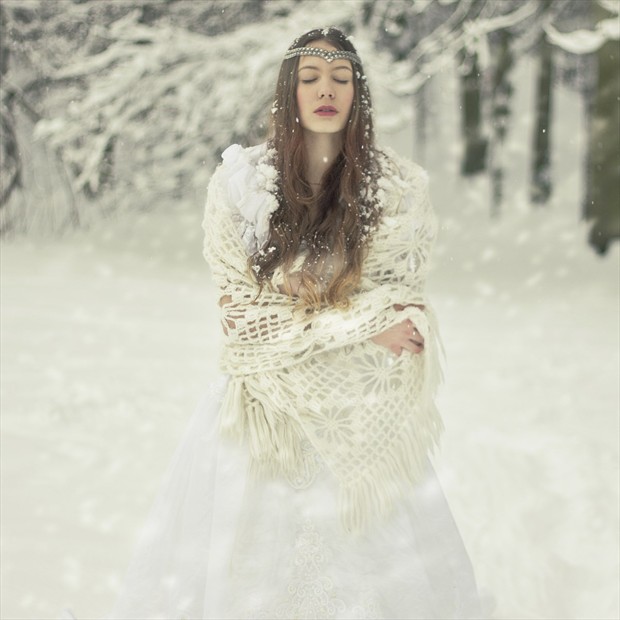 Snow Queen Sensual Photo by Photographer Marcin Laskarzewski