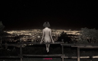 Sofi and landscape Artistic Nude Photo by Photographer Ger Riarte