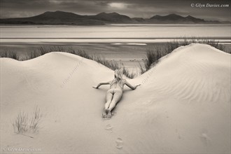 Something Foxy In The Dunes Artistic Nude Photo by Model Catherine
