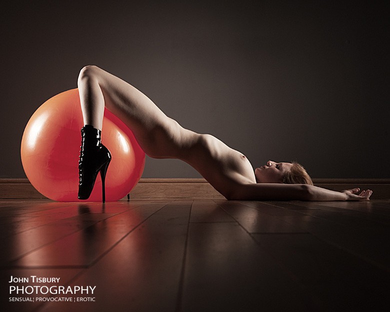 Spacehopper Artistic Nude Photo by Photographer John Tisbury