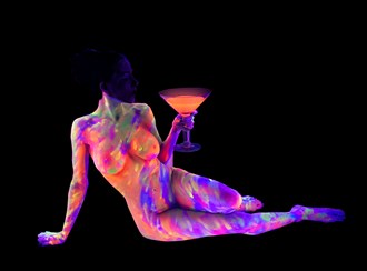 Special Martini Artistic Nude Artwork by Artist Leo J Arbeznik