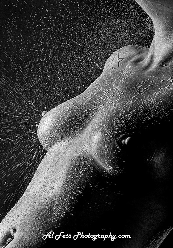 Splash II Artistic Nude Photo by Model Margaret