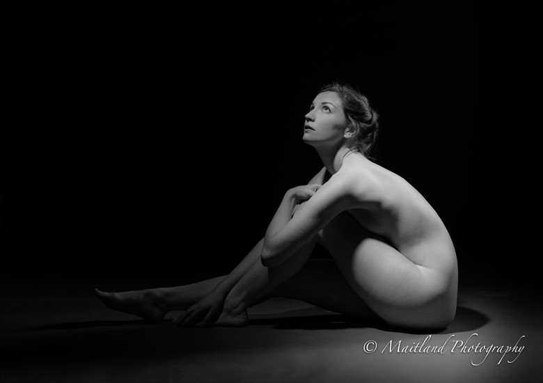 Spotlight Implied Nude Photo by Photographer Stephen Maitland