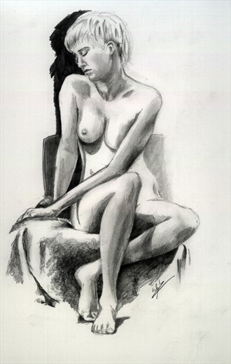 Stacey Artistic Nude Artwork by Artist WayneA