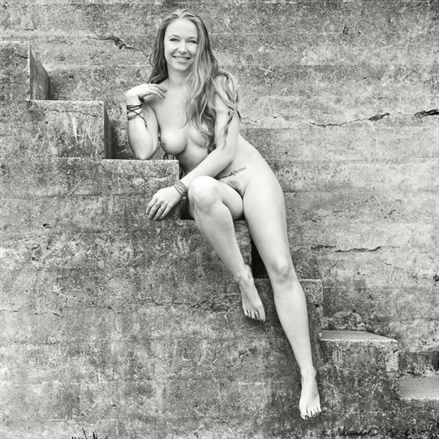 Stairway between Dreams Artistic Nude Photo by Model AnudeMuse