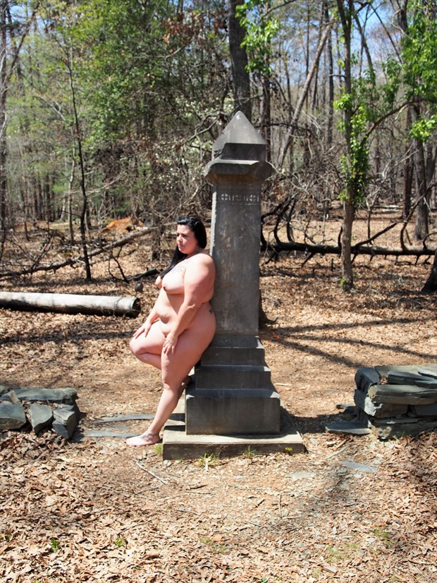 Standing Momument Artistic Nude Artwork by Photographer EnlightenedImagesNC
