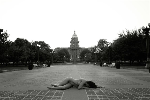 State Capital Denver, CO Artistic Nude Photo by Model Ceara Blu