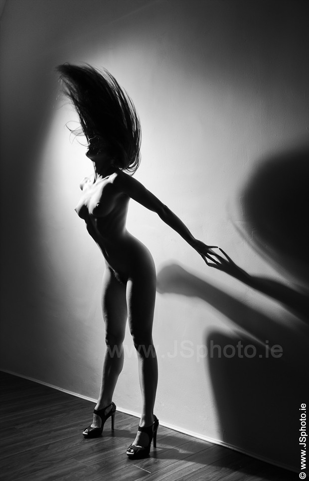 Static Shock Artistic Nude Artwork by Photographer Double Exposure
