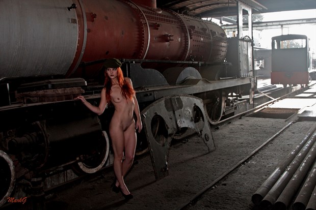 Steam engine nude Artistic Nude Photo by Photographer Markg