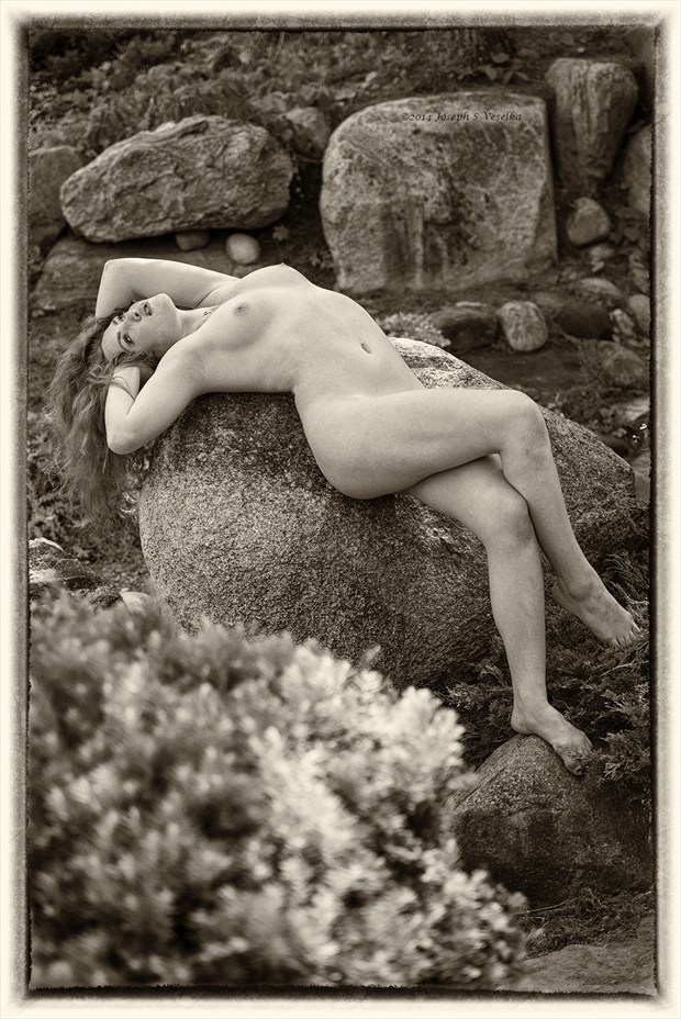 Stephanie in the Rock Garden Artistic Nude Photo by Photographer JSVImages