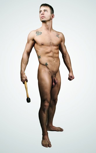 Steven Larkin Artistic Nude Photo by Photographer Robert Rice