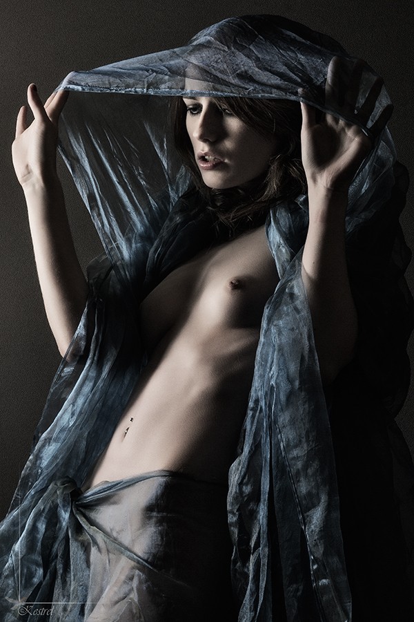 Still got the blues. Artistic Nude Photo by Photographer Kestrel
