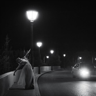 Street light Artistic Nude Photo by Photographer John Evans