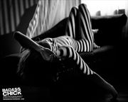 Stripes Artistic Nude Photo by Photographer BADASSCHICK Photography