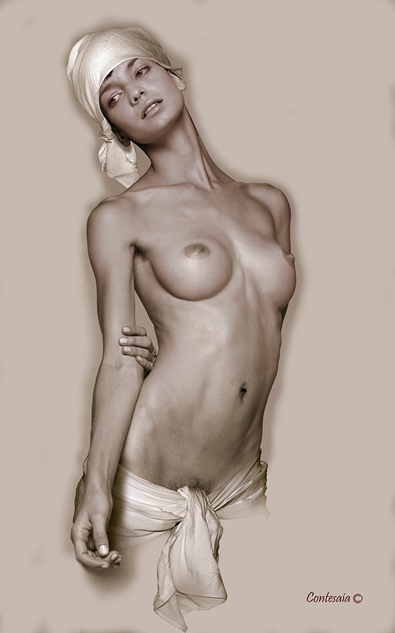 Studio 03 Artistic Nude Artwork by Artist Contesaia