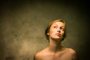 Studio Lighting Implied Nude Photo by Model Eleanor Kathryn