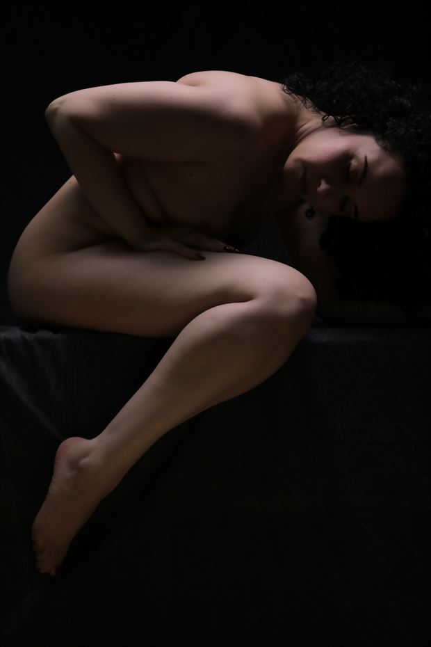 Studio Lighting Implied Nude Photo by Photographer LightandShadow