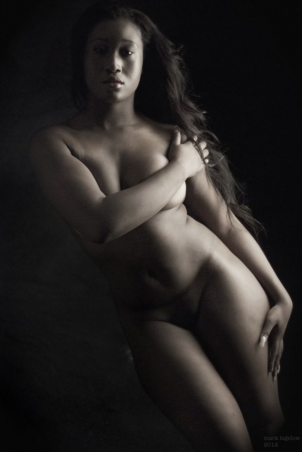 Study of Model Artistic Nude Photo by Photographer Mark Bigelow