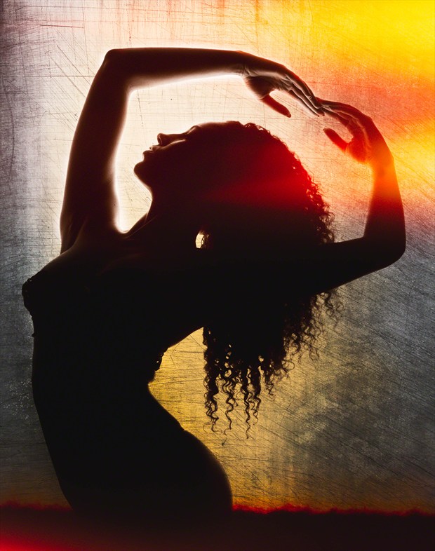Sun Dancer Silhouette Artwork by Photographer Jdanda Imagery