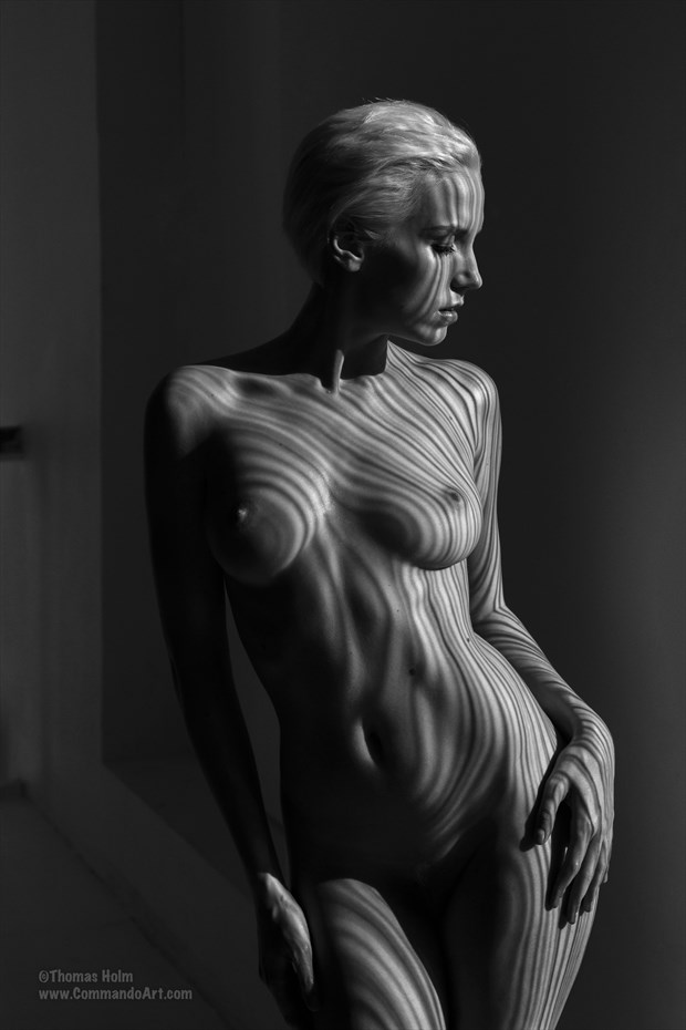 Sun stripes Artistic Nude Photo by Model Jasmine Sundstr%C3%B6m