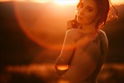 Sunset Artistic Nude Photo by Model Shaun Tia