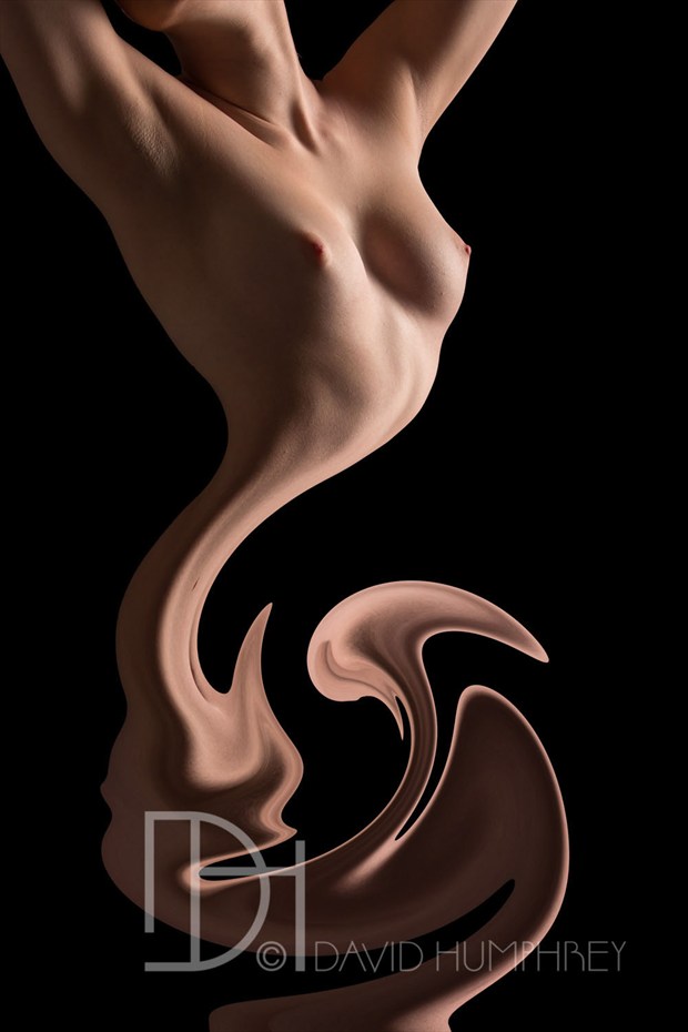 Surreal Genie Artistic Nude Photo by Photographer David Humphrey