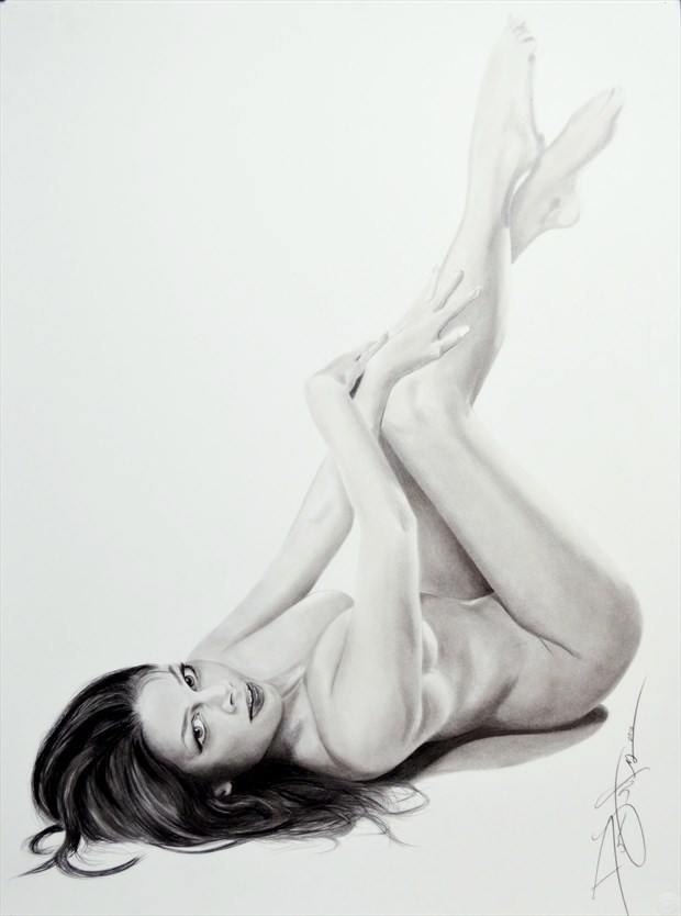 Sweet Artistic Nude Artwork by Artist DML ART