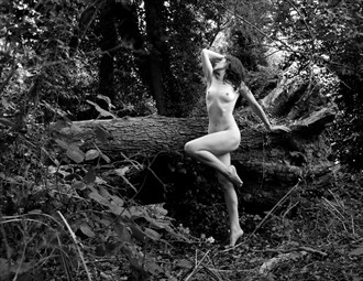 Sylvan statue Artistic Nude Photo by Model Rose Valentina