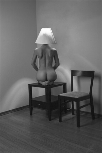 Table Lamp Artistic Nude Photo by Photographer MAX
