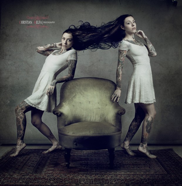 Tales of the green armchair: The twins Tattoos Photo by Photographer Christian Melfa