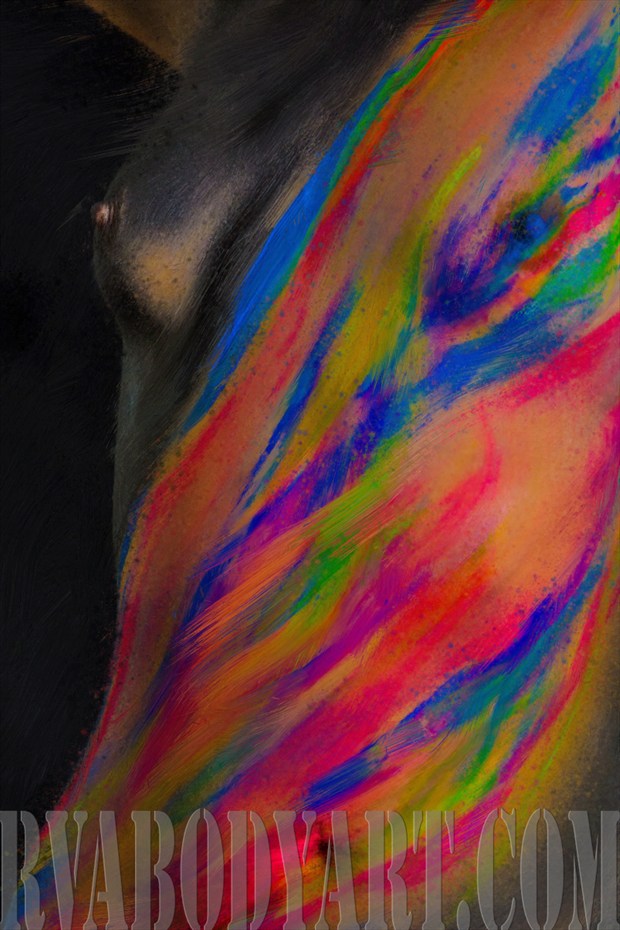 Tara Artistic Nude Artwork by Photographer Richmond Body Art