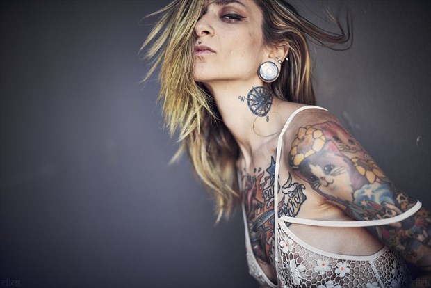 Tattoos Alternative Model Photo by Photographer Edward Maesen