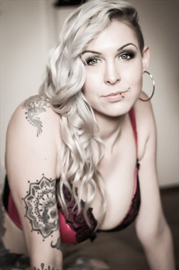 Tattoos Lingerie Photo by Model LillieM 
