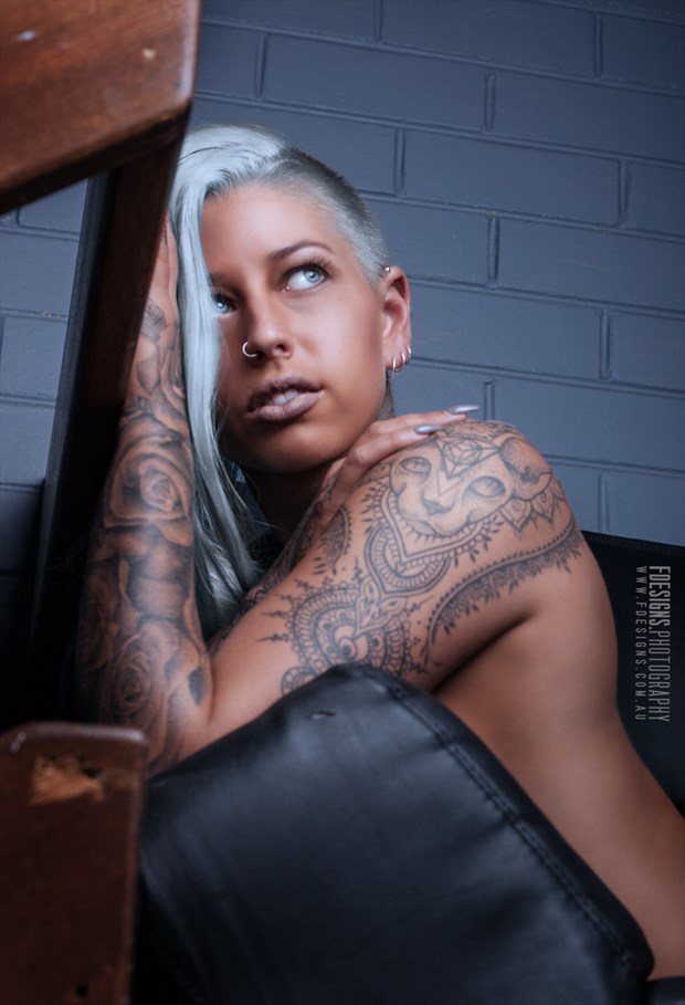 Tattoos Lingerie Photo by Photographer Musclemohawk
