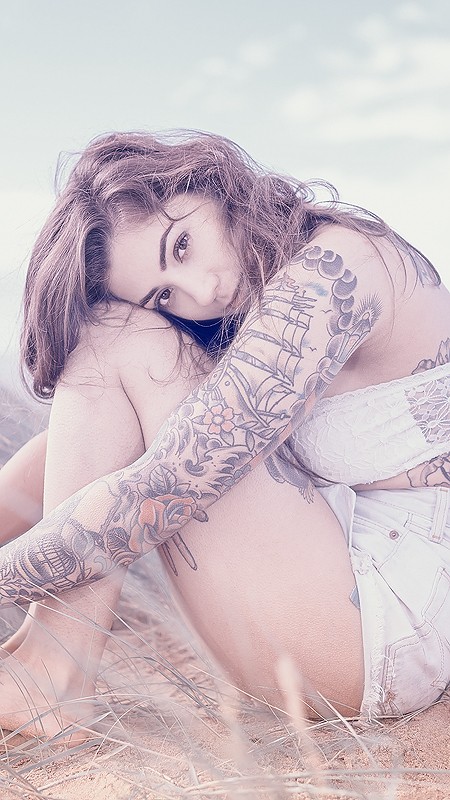 Tattoos Nature Photo by Model Kristina Labahn
