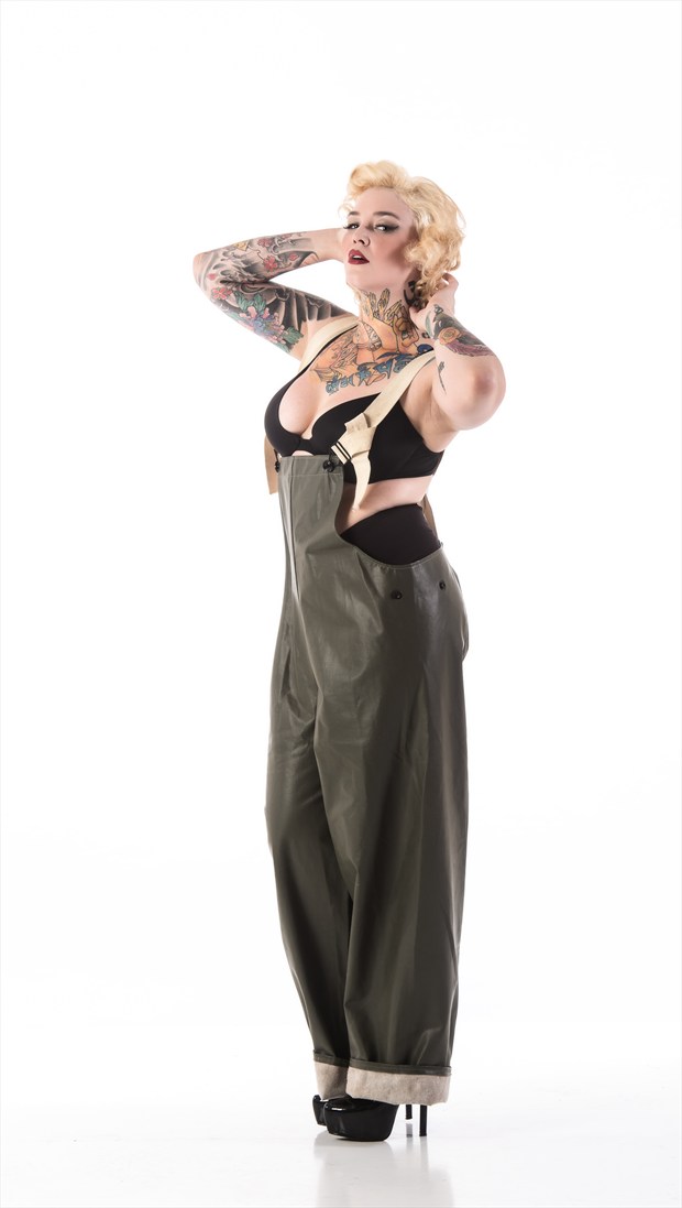 Tattoos Pinup Photo by Model Riskay Business