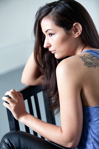 Tattoos Studio Lighting Photo by Model JacquelynK