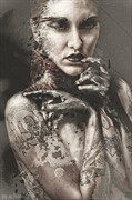 Tattoos Surreal Photo by Model Mary Geraldine
