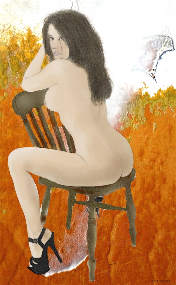 Temptation Artistic Nude Artwork by Artist ianwh