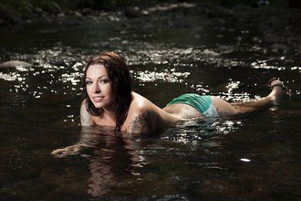 Terryan getting cooled off. Tattoos Photo by Photographer photogofer