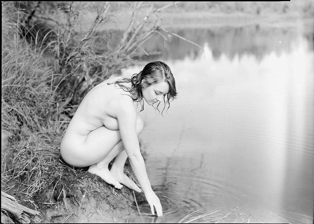 Testing the Water Artistic Nude Photo by Photographer bthphoto
