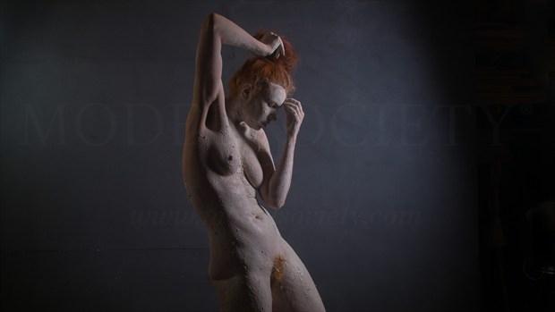 Textured figure Artistic Nude Photo by Photographer Dave Hunt