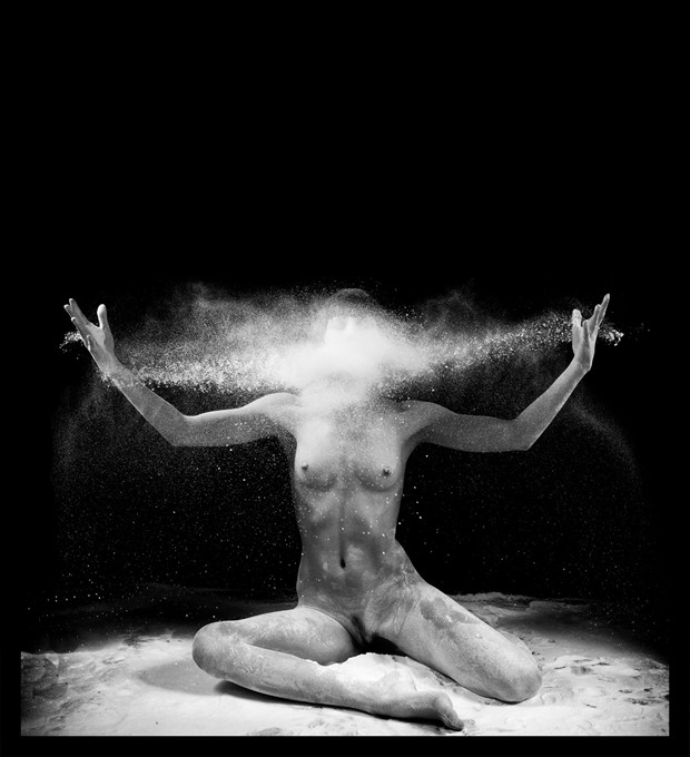 That white powder Artistic Nude Photo by Photographer pblieden