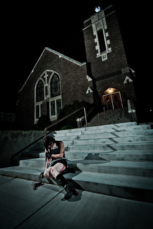 The Anguish of Jill Valentine Cosplay Photo by Photographer studiokowaku
