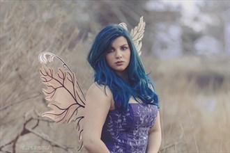 The Blue Fairy Fashion Photo by Photographer Alanamous